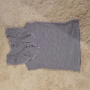 ANACLARE Women's Top  XS Blue/White